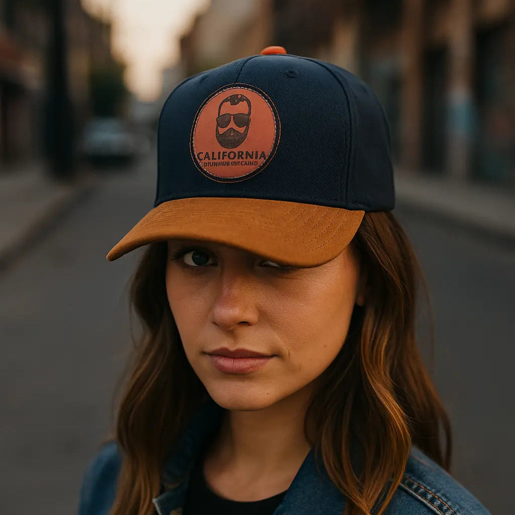 z🧢 Gorra California C85 – Edición Especial Negro Café