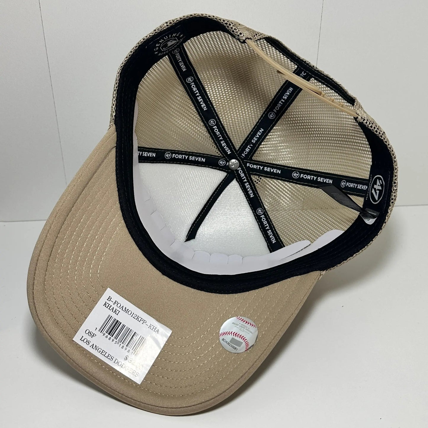 Gorra ’47 Trucker Adjustable – Los Angeles Dodgers Khaki
