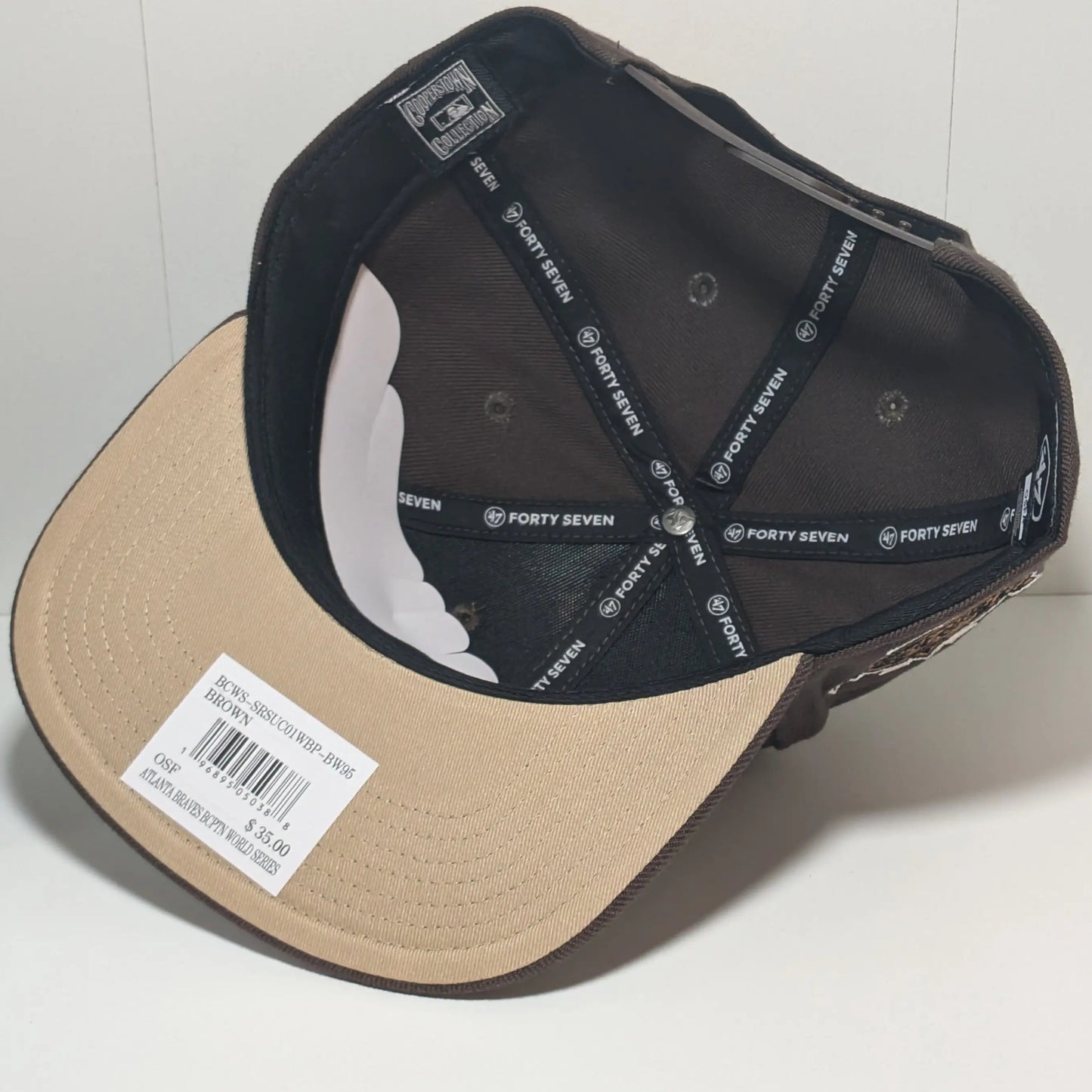 Gorra ’47 Captain Snapback – Atlanta Braves World Series