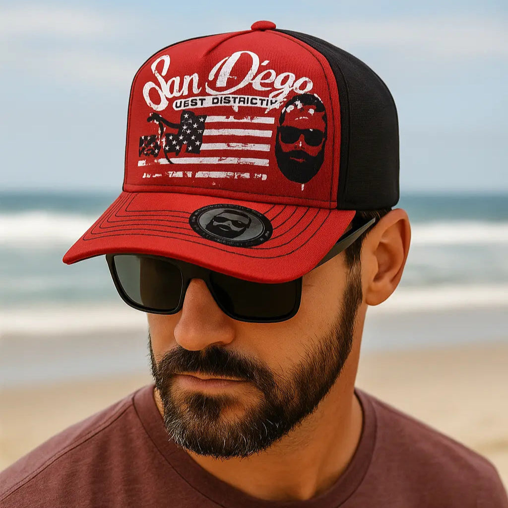 zGorra San Diego Patriótica – Estilo Americano con Actitud