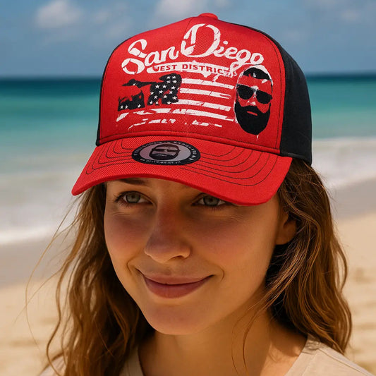 zGorra San Diego Patriótica – Estilo Americano con Actitud