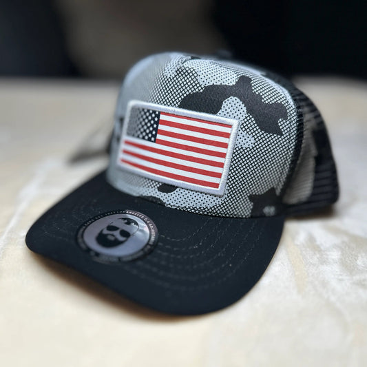 zGorra “American Style” – Edición Camuflaje Patriótica 🇺🇸