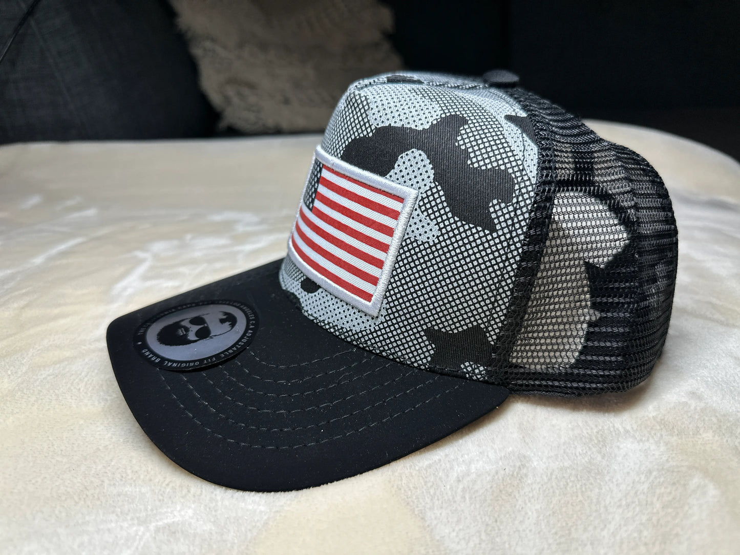 zGorra “American Style” – Edición Camuflaje Patriótica 🇺🇸
