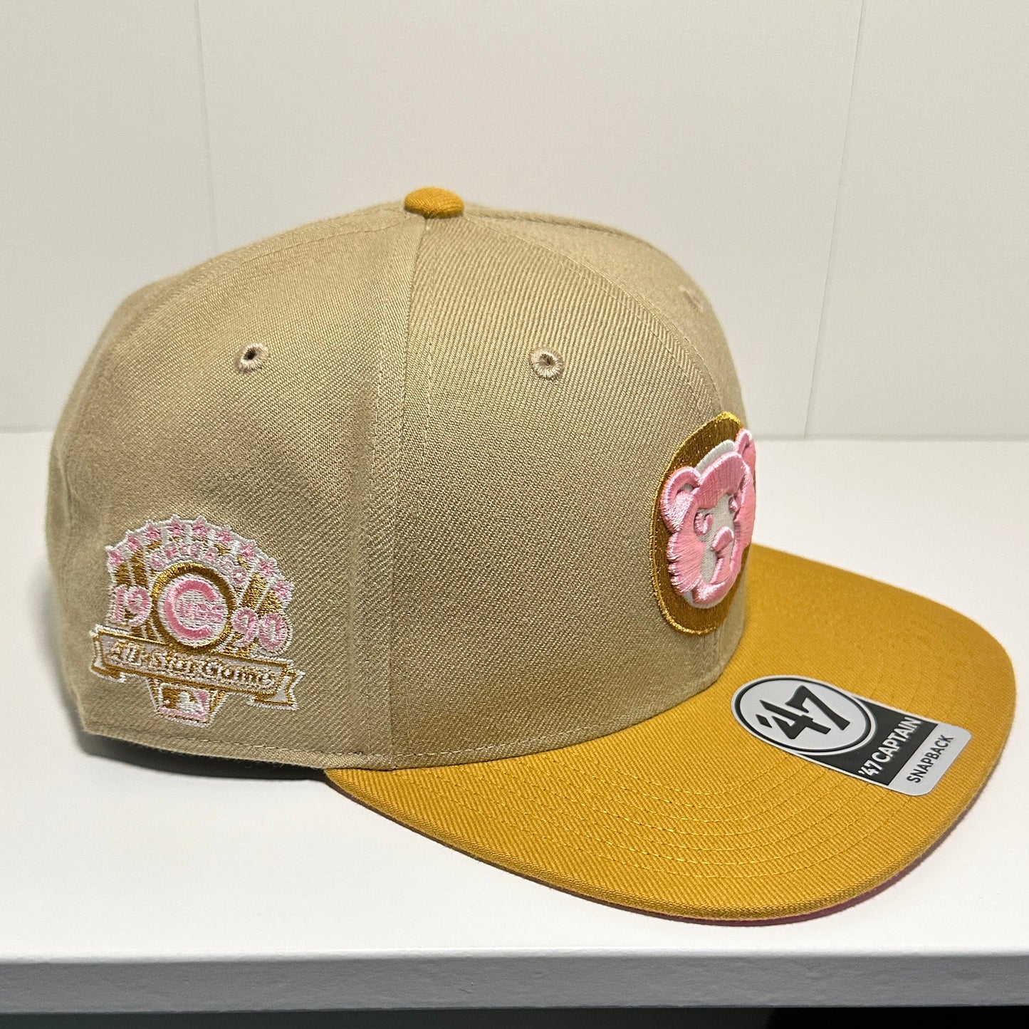 🧢 Gorra '47 Captain Snapback | Chicago Cubs – Edición Rosa “All-Star Game”