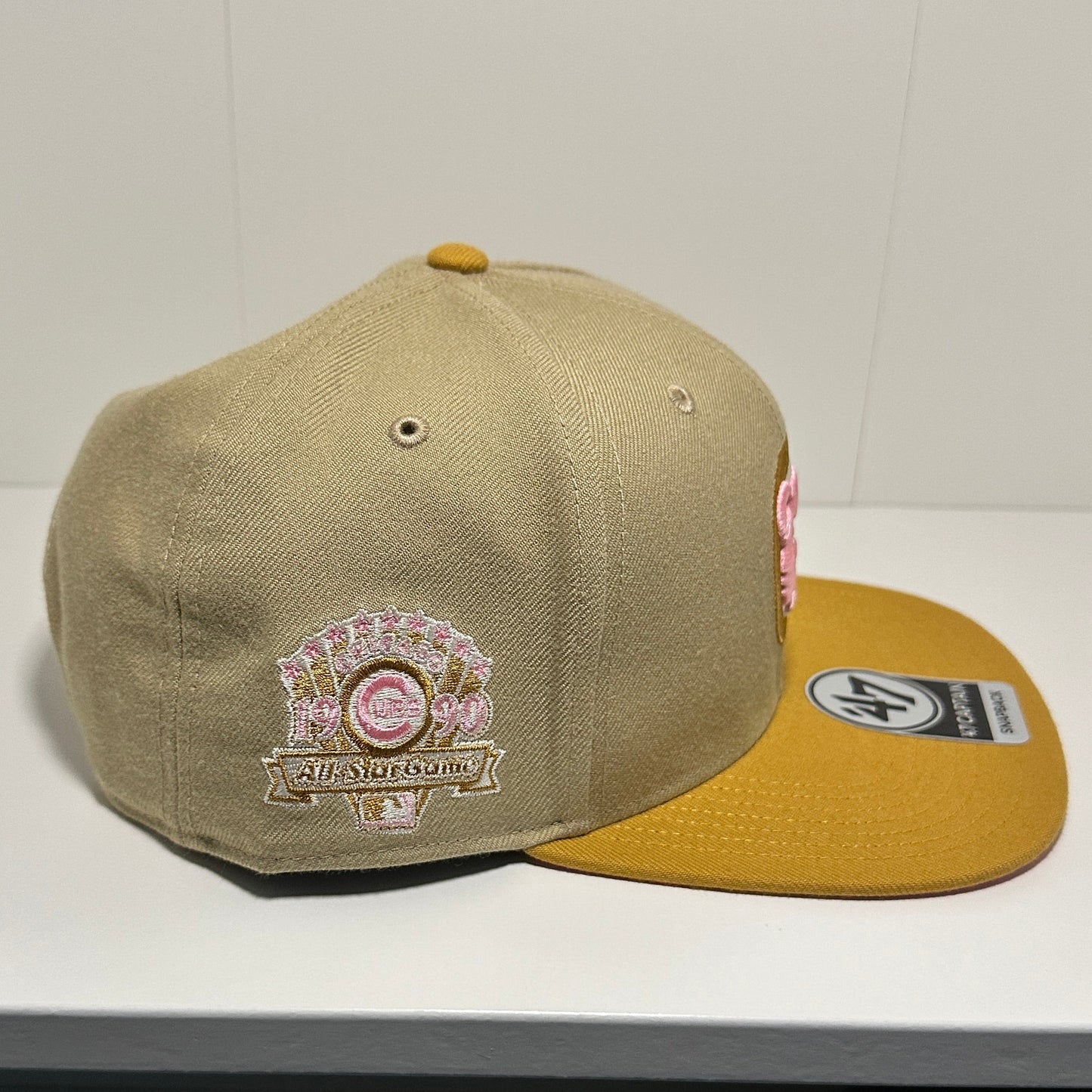 🧢 Gorra '47 Captain Snapback | Chicago Cubs – Edición Rosa “All-Star Game”