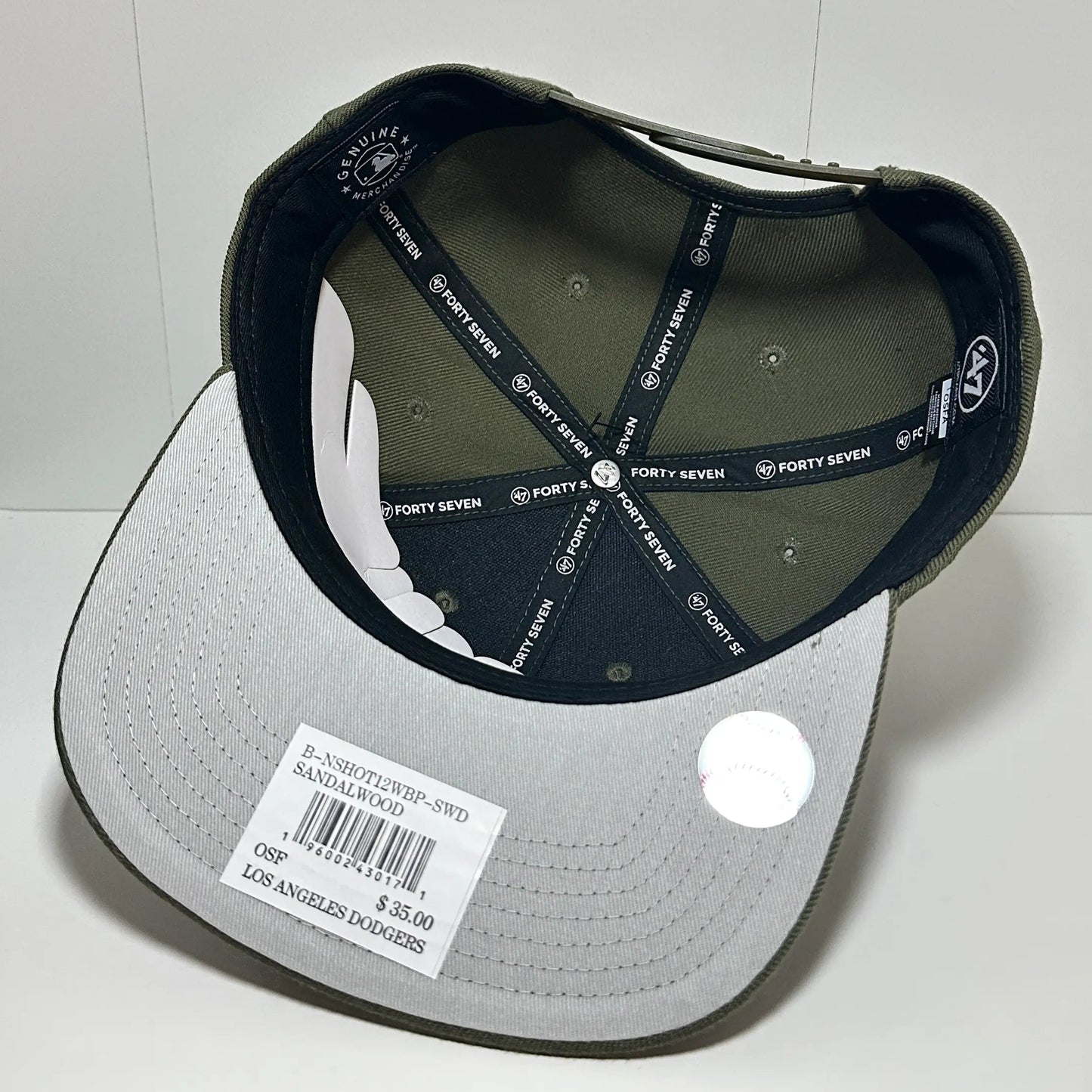 🧢 '47 Captain Snapback – LA Dodgers 50th Anniversary Edition 🧢