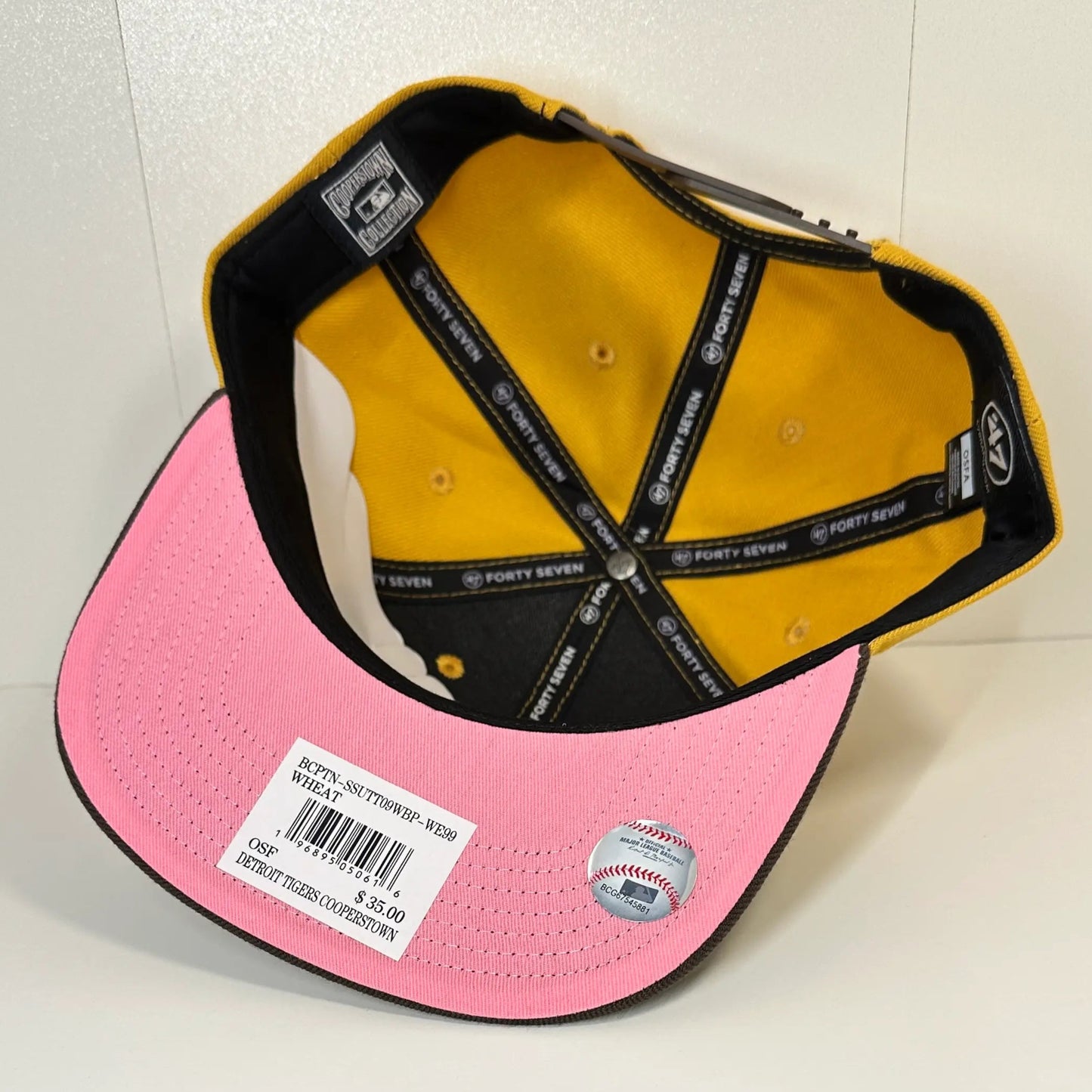 🧢 Gorra ’47 Captain Snapback – Detroit Tigers Cooperstown