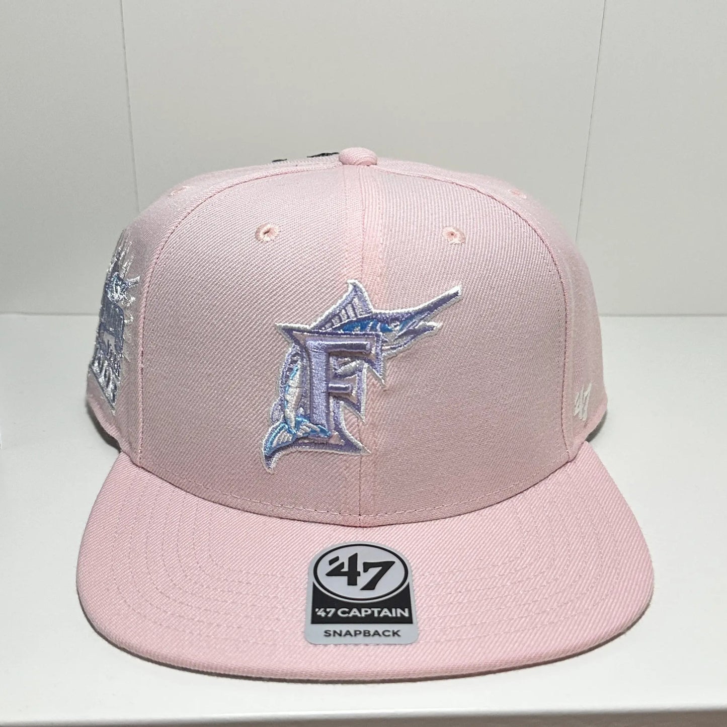 Gorra ’47 Brand Florida Marlins 10th Anniversary Snapback Marrón/Naranja – Edición Retro
