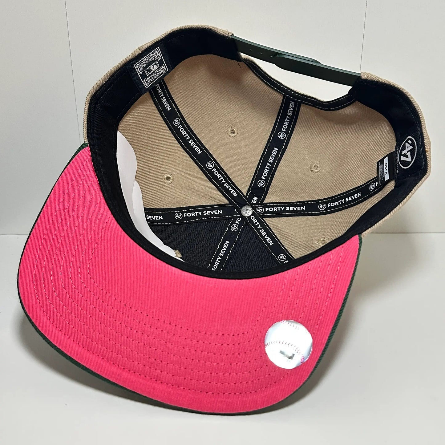 Gorra ’47 Brand Florida Marlins 10th Anniversary Snapback Marrón/Naranja – Edición Retro